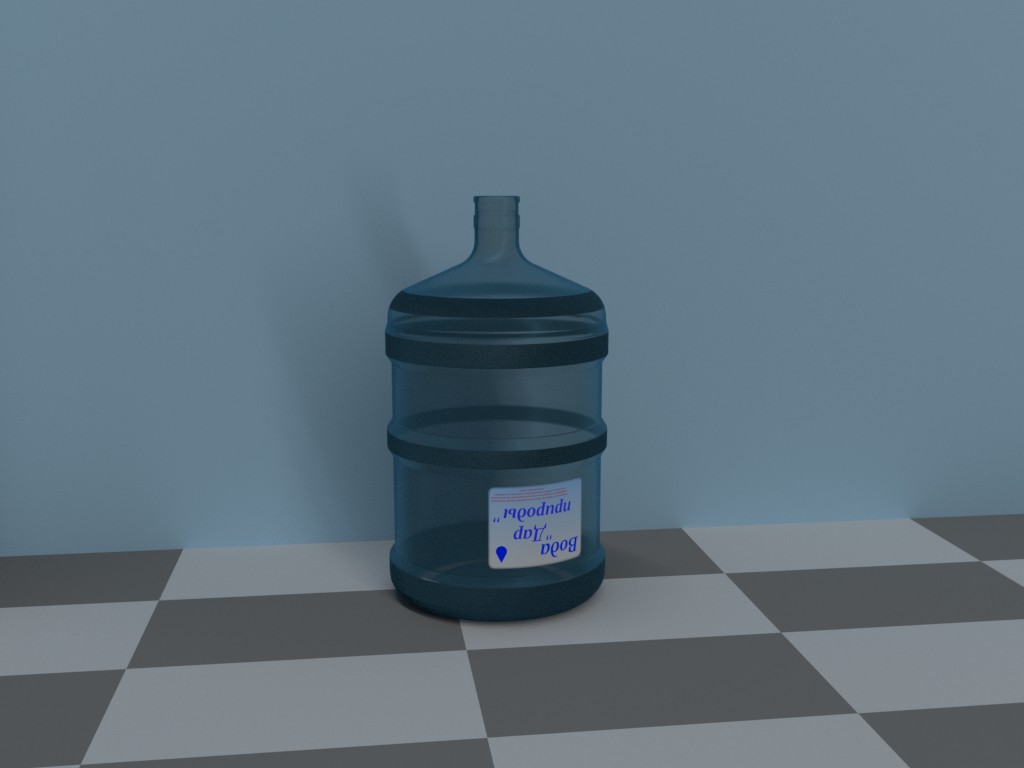 Water cooler and bottle preview image 3